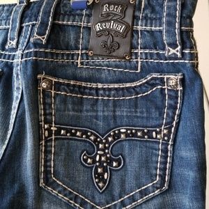 Rock Revival Men's Karl 34 x 33 Jeans